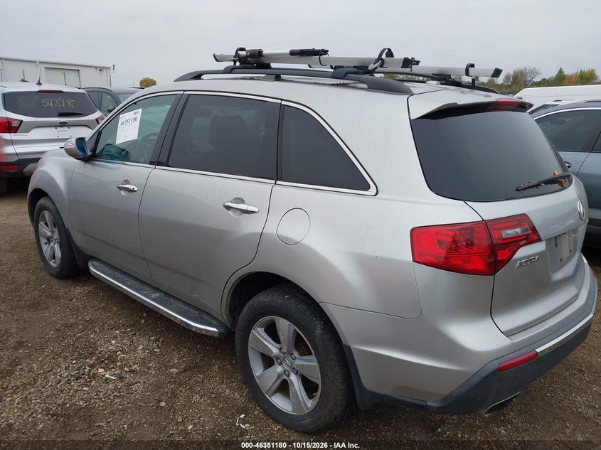 Vin: 2hnyd2h66ah518035, lot: 46851446, acura mdx technology package 20103