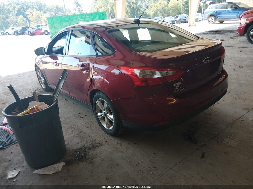Vin: 1fadp3f23el278006, lot: 46851449, ford focus se 20143