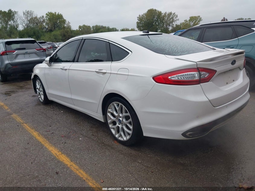 Vin: 3fa6p0d99er207630, lot: 46851487, ford fusion titanium 20143