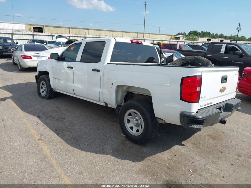 Vin: 3gcpcnec8gg327984, lot: 46851531, chevrolet silverado 1500 wt 20163
