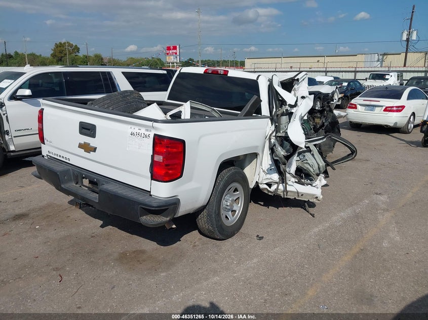Vin: 3gcpcnec8gg327984, lot: 46851531, chevrolet silverado 1500 wt 20164
