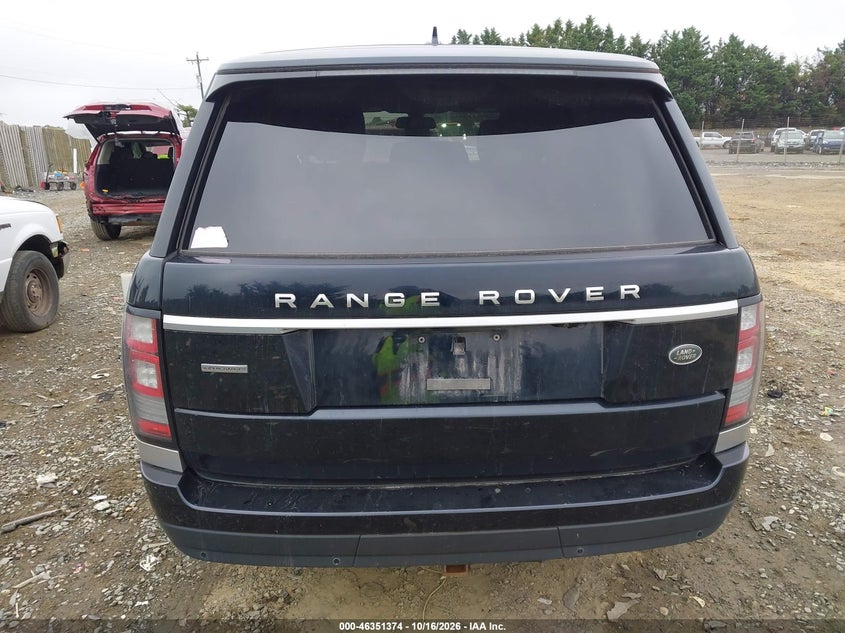 2016 LAND ROVER RANGE ROVER 5.0L V8 SUPERCHARGED · Фото 16