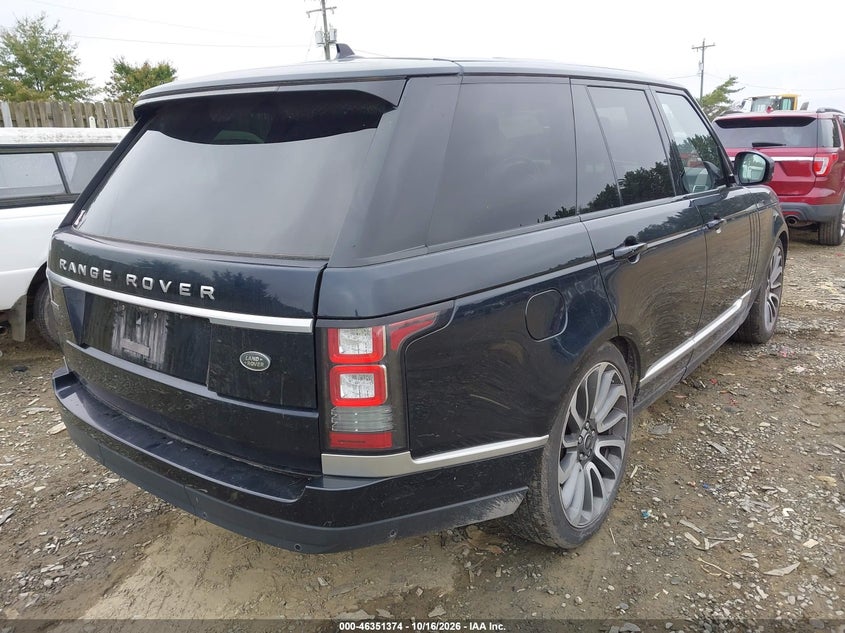 2016 LAND ROVER RANGE ROVER 5.0L V8 SUPERCHARGED · Фото 4