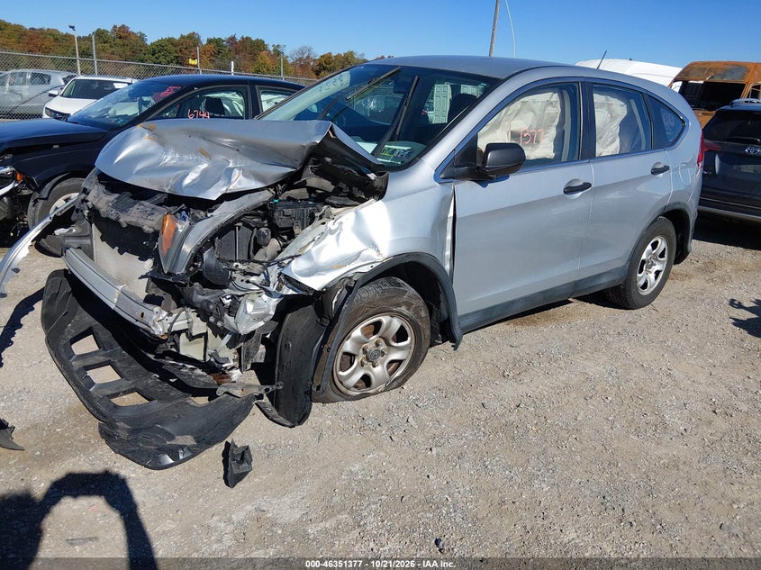 Vin: 2hkrm4h34eh626274, lot: 46851643, honda cr-v lx 20142