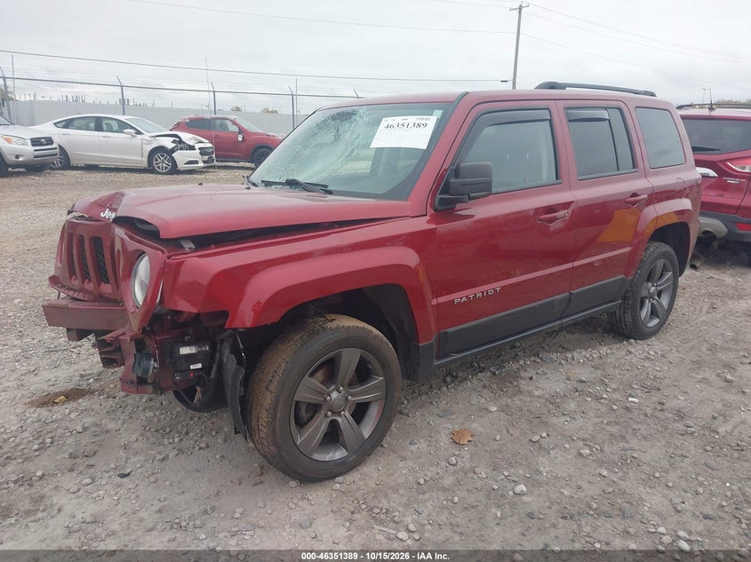 Vin: 1c4njrfb0fd118115, lot: 46851655, jeep patriot high altitude edition 20152