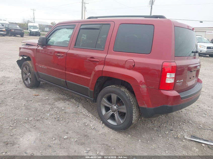 Vin: 1c4njrfb0fd118115, lot: 46851655, jeep patriot high altitude edition 20153