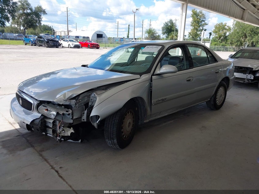 2002 Buick Century Limited, Front End, IAAI, VIN 2G4WY55J721188455 — photo 2