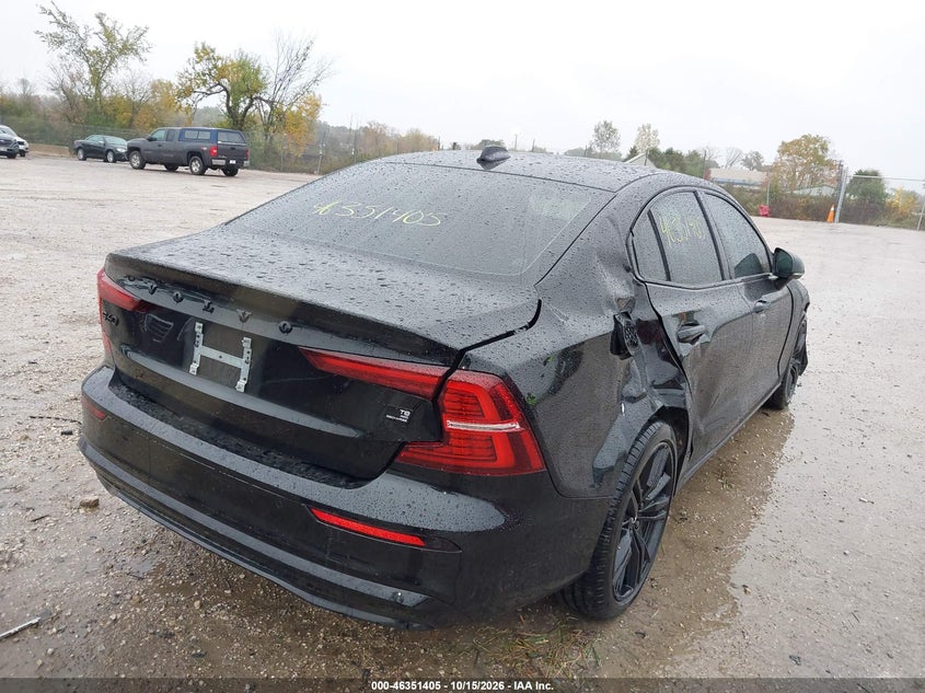 Vin: 7jrh60ft2p6238227, lot: 46851671, volvo s60 recharge plug-in hybrid t8 plus black edition 20234