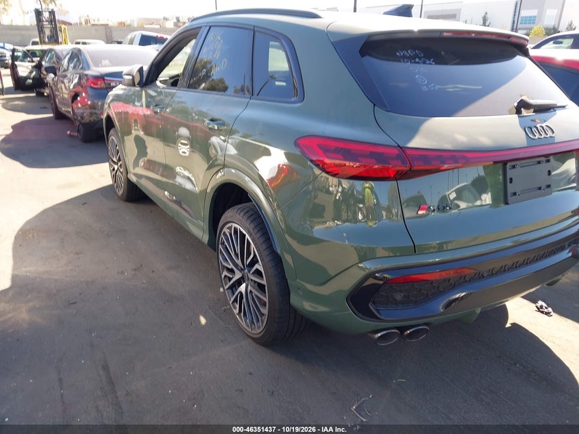 Vin: wa125agu0s2113604, lot: 46851703, audi all-new sq5 premium plus tfsi quattro s tronic 20253