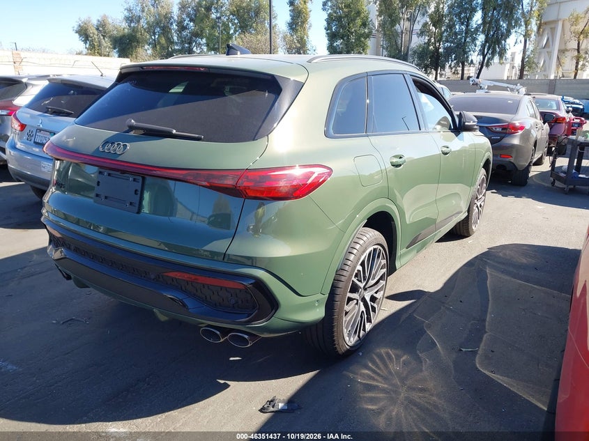 Vin: wa125agu0s2113604, lot: 46851703, audi all-new sq5 premium plus tfsi quattro s tronic 20254