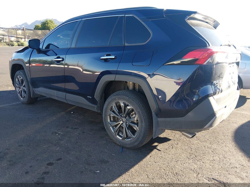 Vin: 4t3d6rfv0nu085318, lot: 46851763, toyota rav4 hybrid limited 20223