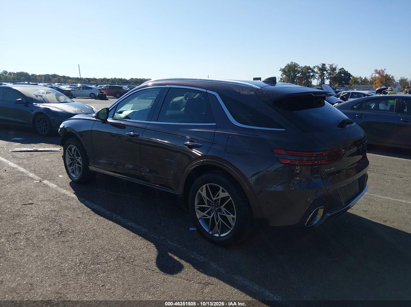 Vin: kmumadtbxnu067074, lot: 46851774, genesis gv70 2.5t awd 20223