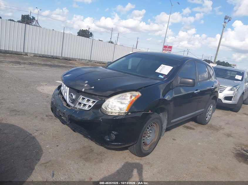 2014 Nissan Rogue Select S, Удар спереди, IAAI, VIN JN8AS5MV2EW700550 — фото 2
