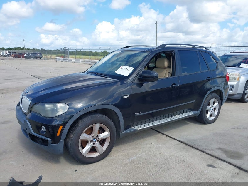 2008 BMW X5 3.0Si, Normal Wear & Tear, IAAI, VIN 5UXFE43508L037083 — photo 2