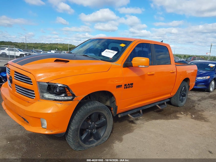2015 Ram 1500 Sport, Left & Right Side, IAAI, VIN 1C6RR7MT3FS690308 — photo 2