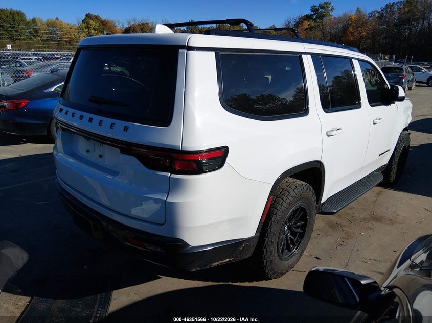 Vin: 1c4sjvat6ns214000, lot: 46851832, jeep wagoneer series i obsidian 4x4 20224