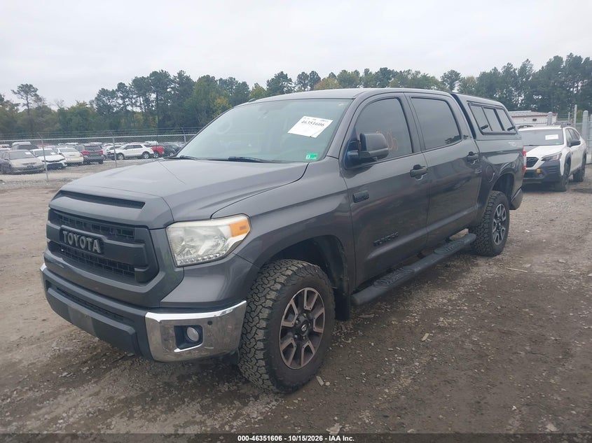 2016 Toyota Tundra Sr5 5.7L V8, Rear, IAAI, VIN 5TFDY5F17GX531804 — photo 2