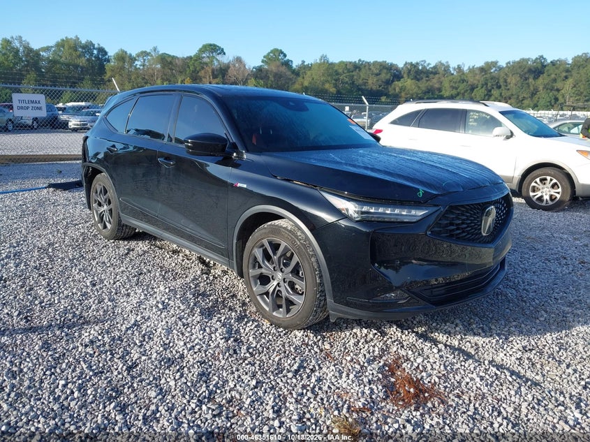 Vin: 5j8ye1h00nl804191, lot: 46851876, acura mdx a-spec package 20221