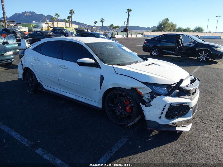Vin: shhfk8g74ju203190, lot: 46851885, honda civic type r touring 2018 img_1