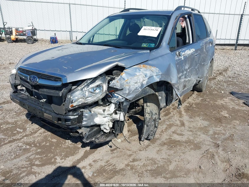 2017 Subaru Forester 2.5I Premium, Left Side, IAAI, VIN JF2SJAECXHH415002 — photo 2