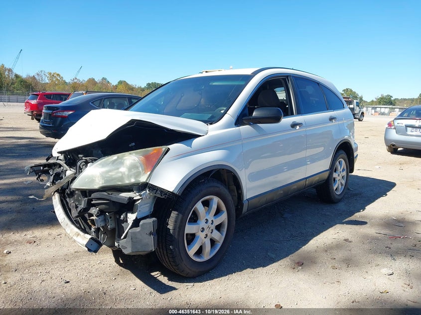 2011 Honda Cr-V Se, Front End, IAAI, VIN 5J6RE3H40BL003509 — photo 2