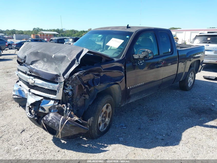 2008 Chevrolet Silverado 1500 Lt1, Front End, IAAI, VIN 1GCEC19J48Z115593 — photo 2