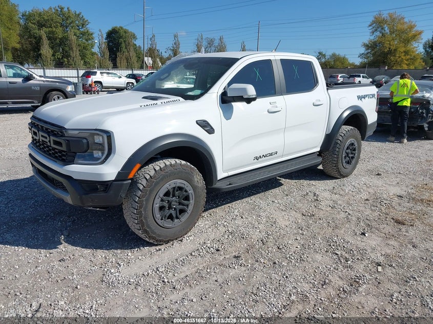 Vin: 1fter4lrxrle37948, lot: 46851933, ford ranger raptor 20242