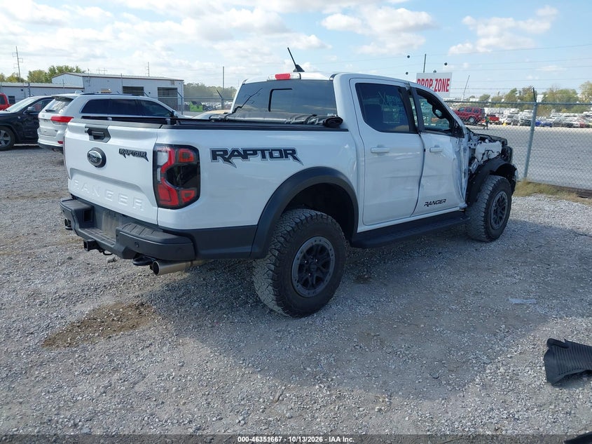 Vin: 1fter4lrxrle37948, lot: 46851933, ford ranger raptor 20244