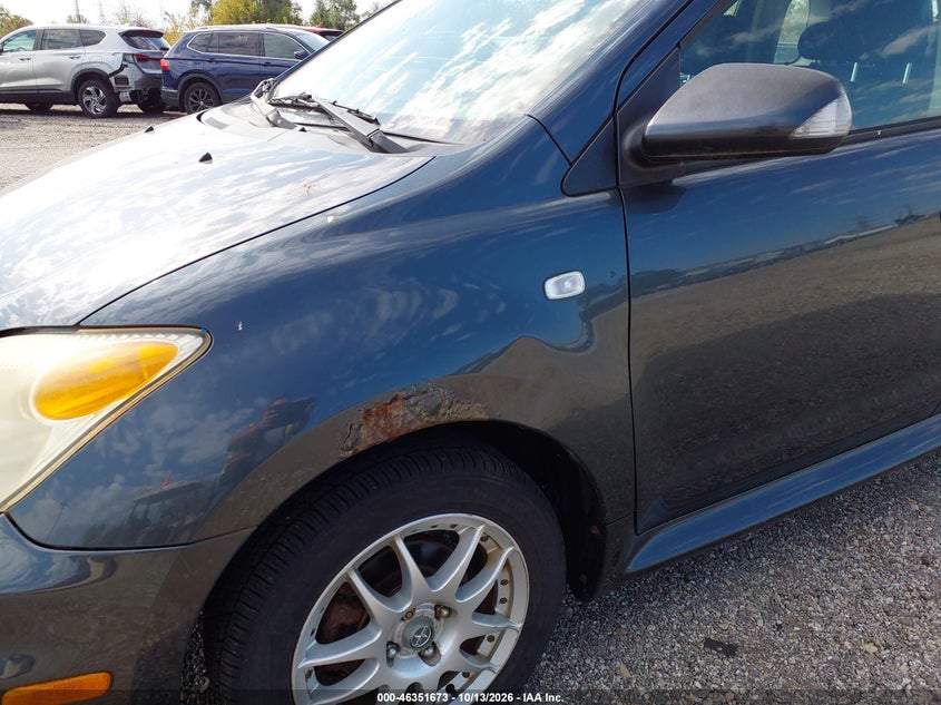 SCION XA 2006 VIN JTKKT604960155315