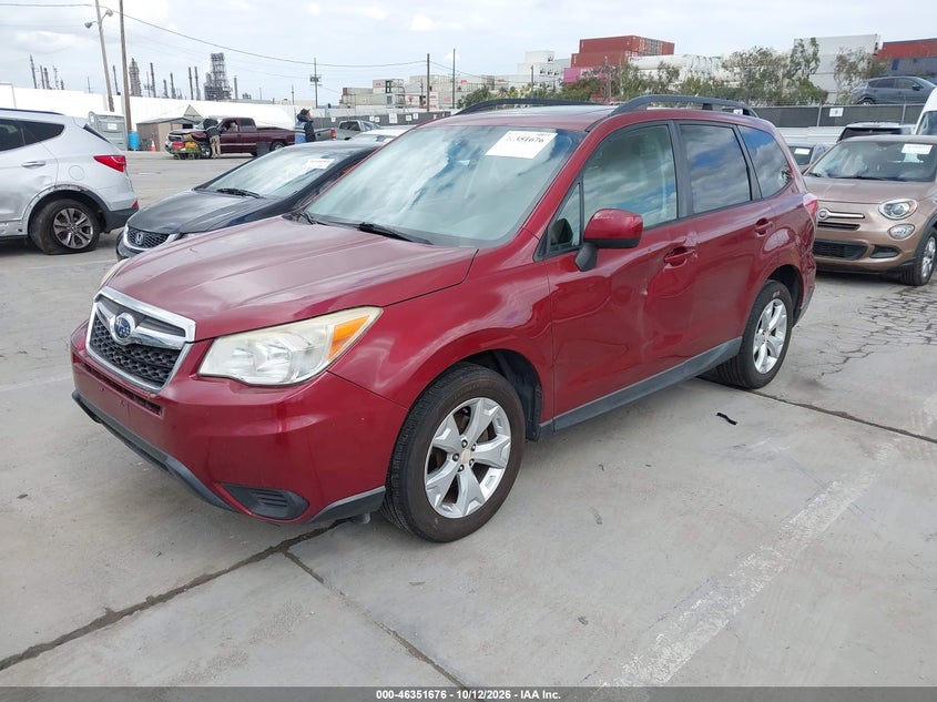Vin: jf2sjaec2eh559042, lot: 46851942, subaru forester 2.5i premium 20142