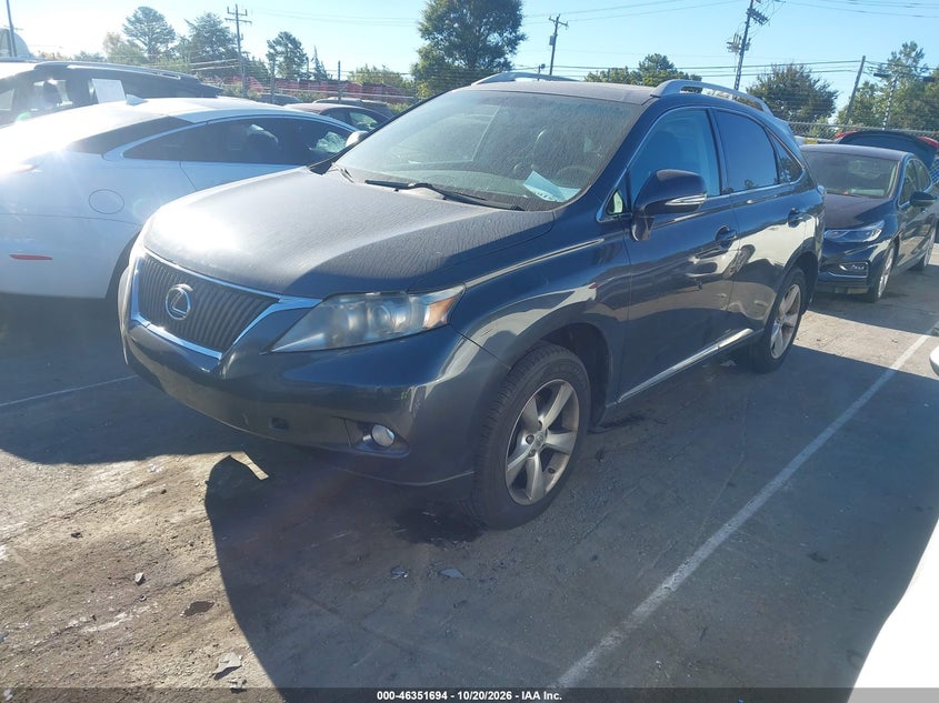 Vin: 2t2bk1ba5ac043539, lot: 46851961, lexus rx 350 20102