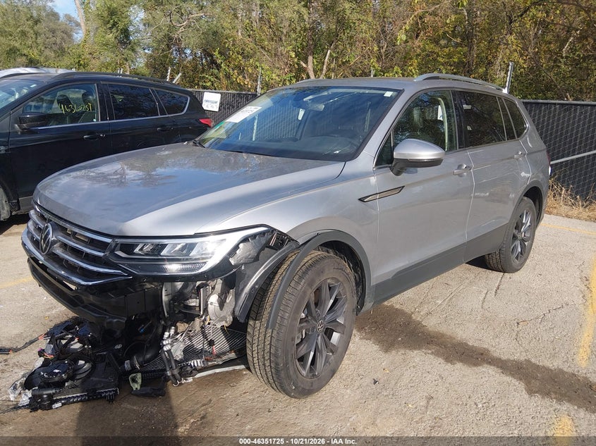 Vin: 3vvmb7ax1rm106727, lot: 46851991, volkswagen tiguan 2.0t se/2.0t wolfsburg edition 20242