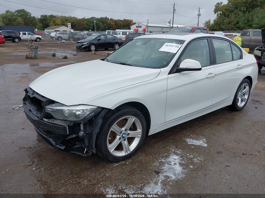 2014 BMW 328I xDrive, Затопление, IAAI, VIN WBA3B5C50EF599348 — фото 2