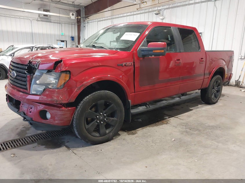 Vin: 1ftfw1et0cfb77604, lot: 46852017, ford f-150 fx4 20122