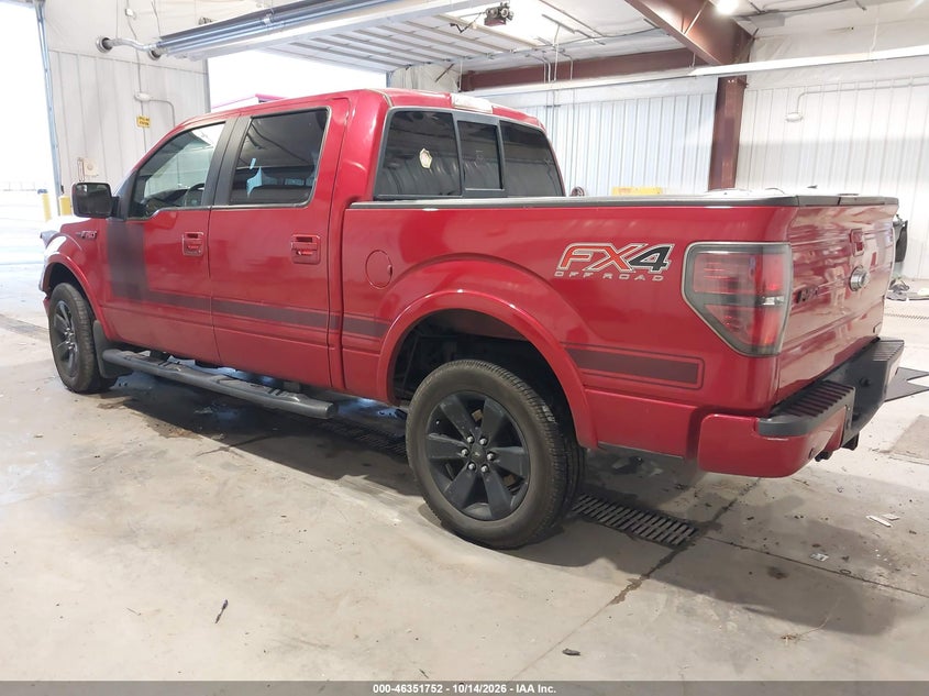 Vin: 1ftfw1et0cfb77604, lot: 46852017, ford f-150 fx4 20123