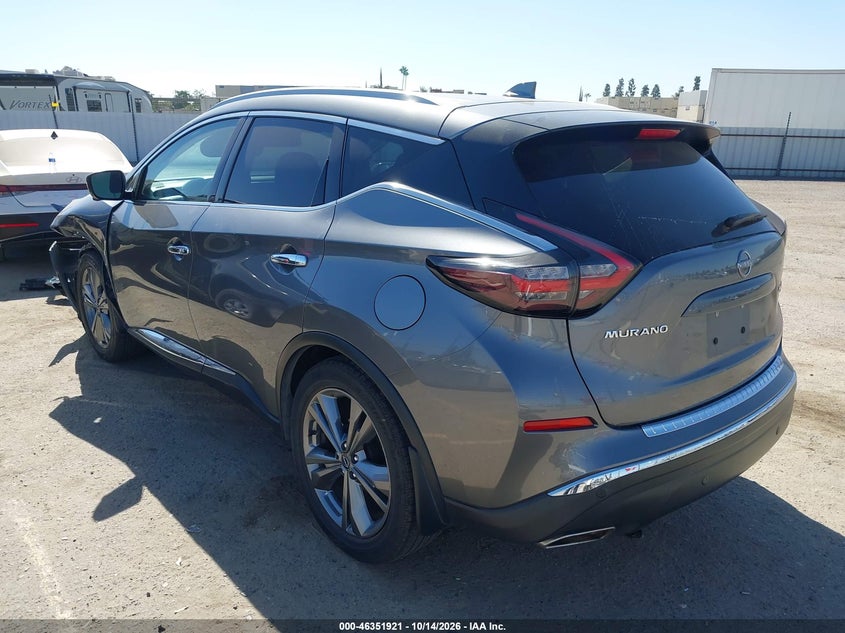 Vin: 5n1az2ds4pc124441, lot: 46852187, nissan murano platinum intelligent awd 20233