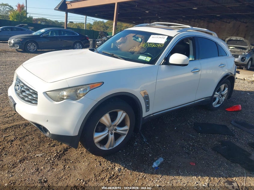 Vin: jn8as1mwxbm735037, lot: 46852276, infiniti fx35 20112