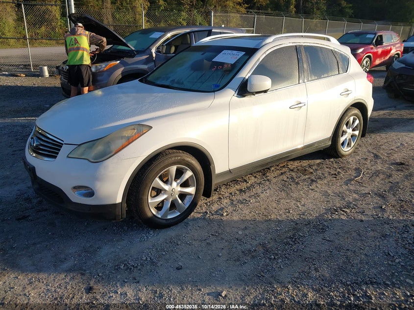 2010 Infiniti Ex35 Journey, Unknown, IAAI, VIN JN1AJ0HR0AM750662 — photo 2