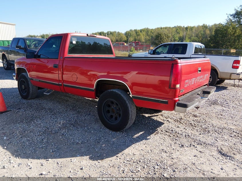 CHEVROLET C2500 1998 VIN 1GCGC24R4WZ127896