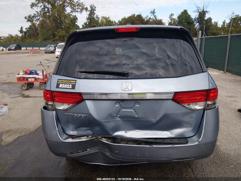 2014 HONDA ODYSSEY EX-L · Фото 16