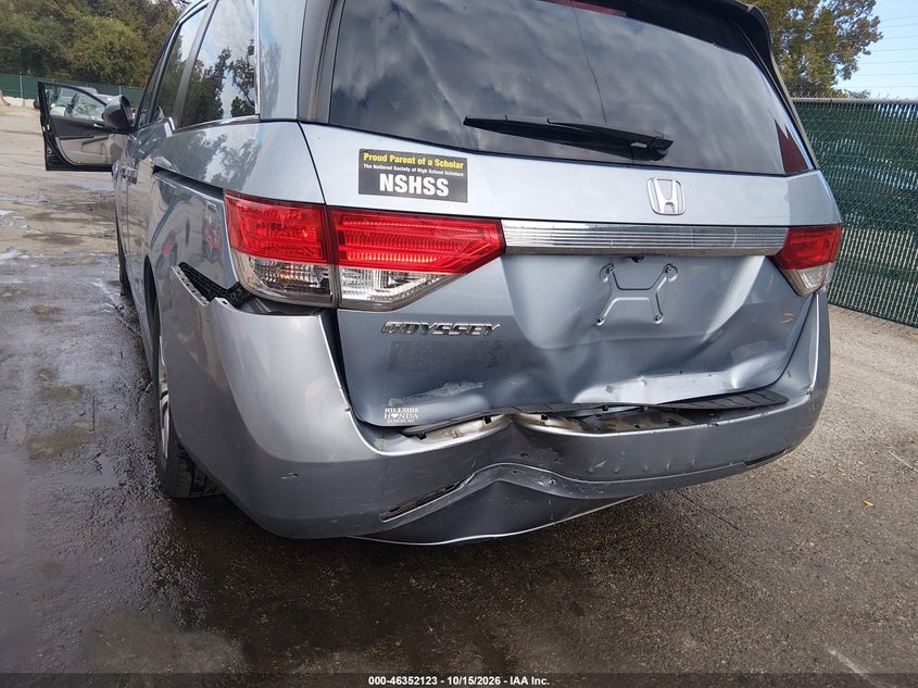 2014 HONDA ODYSSEY EX-L · Фото 6