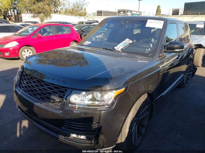 Vin: salgs2fe1ha361923, lot: 46852390, land rover range rover 5.0l v8 supercharged 20172
