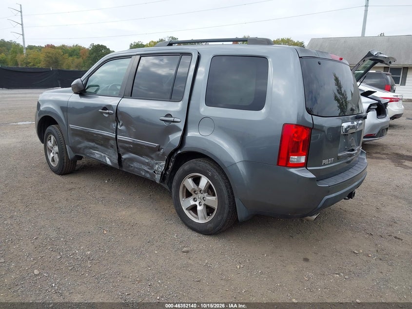 Vin: 5fnyf4h59ab015804, lot: 46852406, honda pilot ex-l 20103