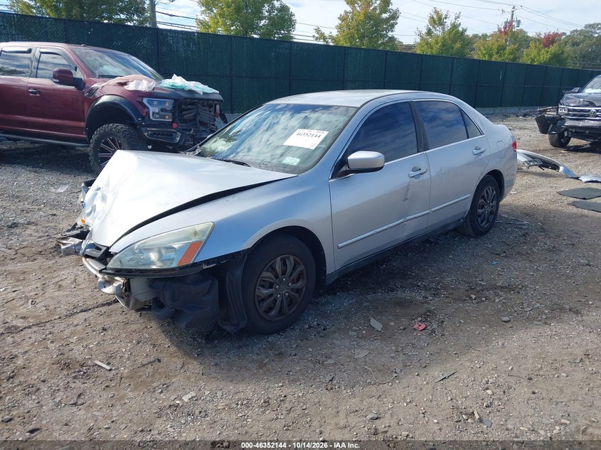 2003 Honda Accord 2.4 Lx, Front End, IAAI, VIN 1HGCM56373A090943 — photo 2
