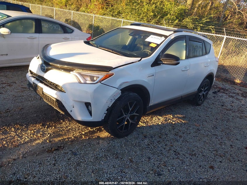 Vin: jtmjjrev6hd092665, lot: 46852412, toyota rav4 hybrid se 20172