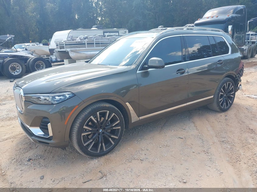 Vin: 5uxcw2c07m9h90502, lot: 46852443, bmw x7 xdrive40i 20212