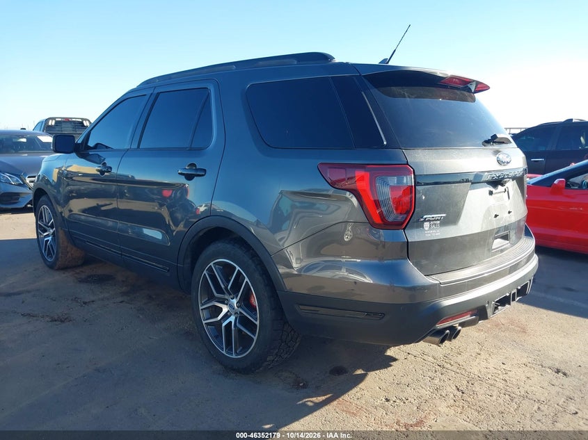 Vin: 1fm5k8gt0kgb30767, lot: 46852445, ford explorer sport 20193