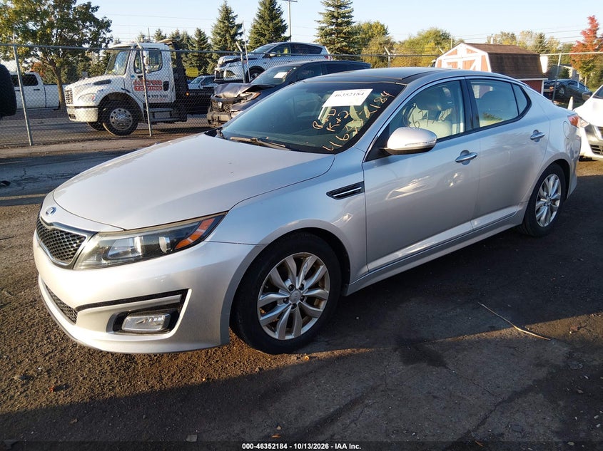 Vin: 5xxgn4a75fg394394, lot: 46852449, kia optima ex 20152