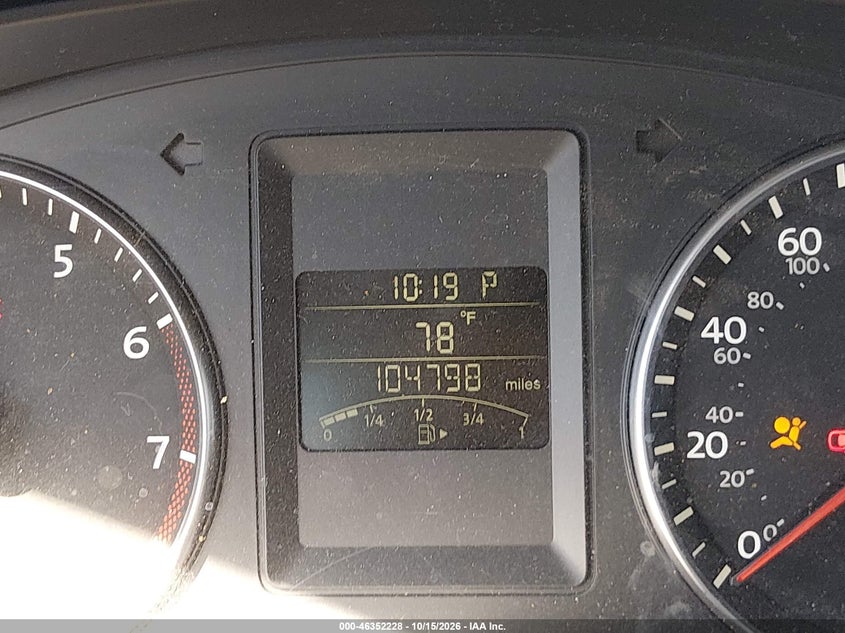2012 VOLKSWAGEN JETTA 2.5L SE · Фото 7
