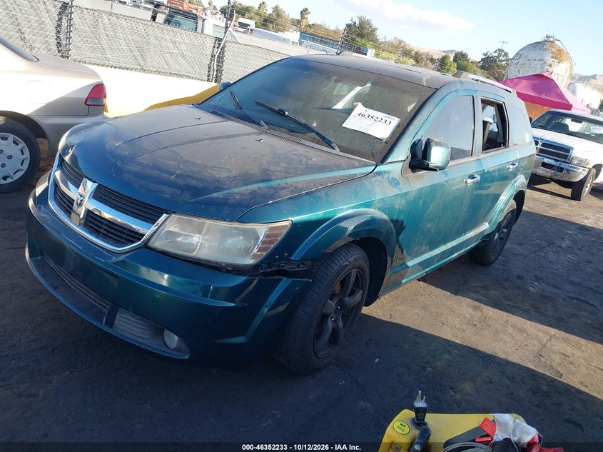 DODGE JOURNEY 2009 VIN 3D4GG67V69T227713